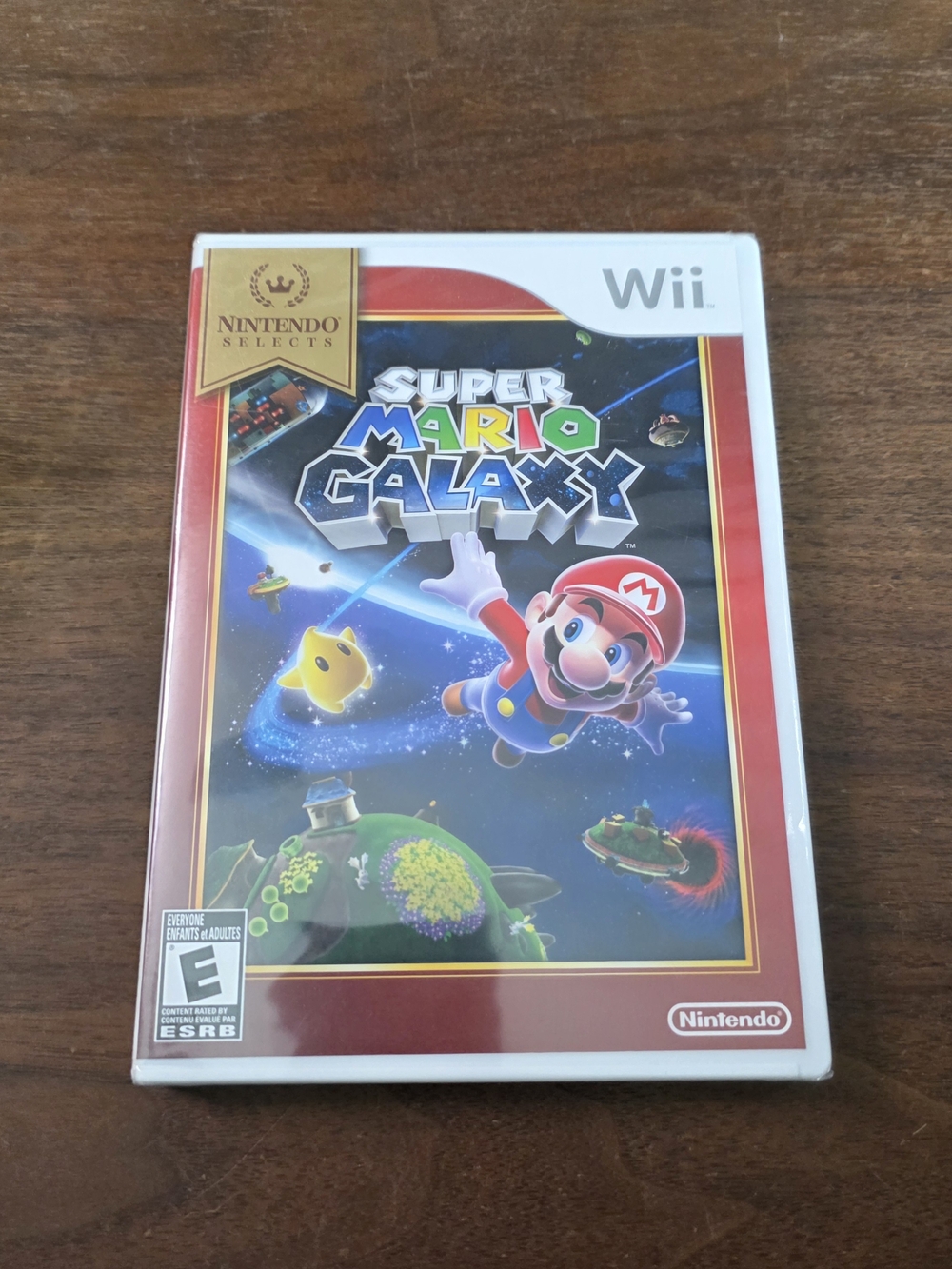 Nintendo Wii Super Mario Galaxy Game Nintendo Selects Sealed NEW